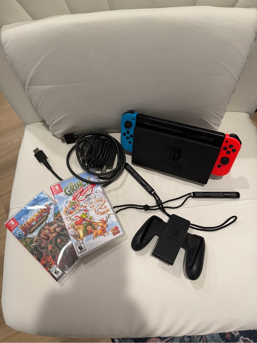 Nintendo Switch Console, accessories, and games